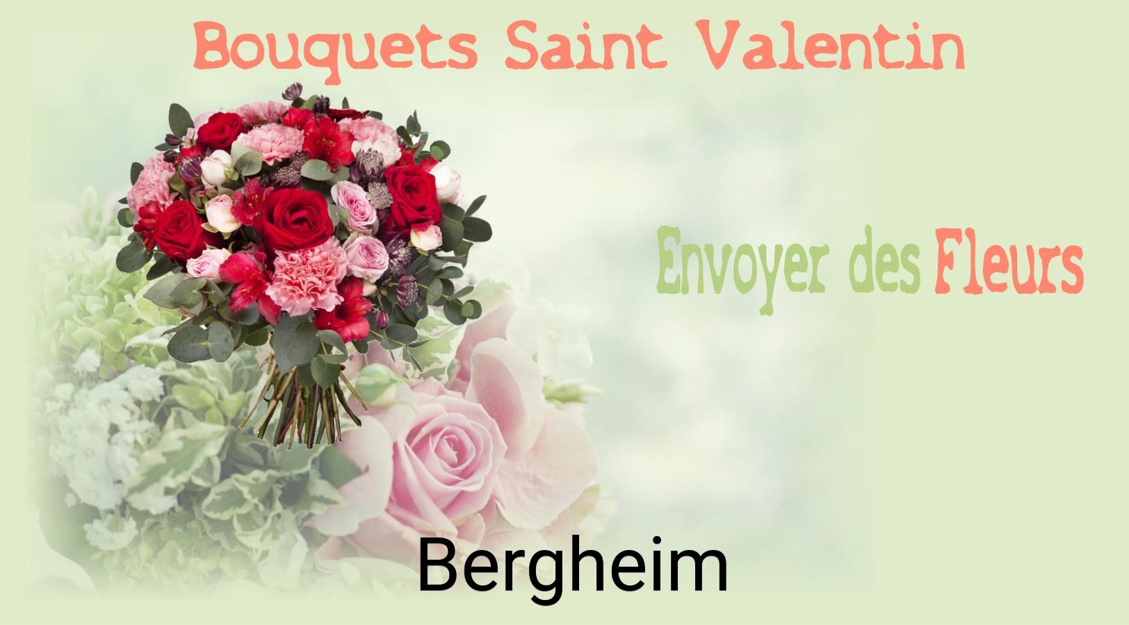 Roses de Saint-Valentin livrées à Bergheim